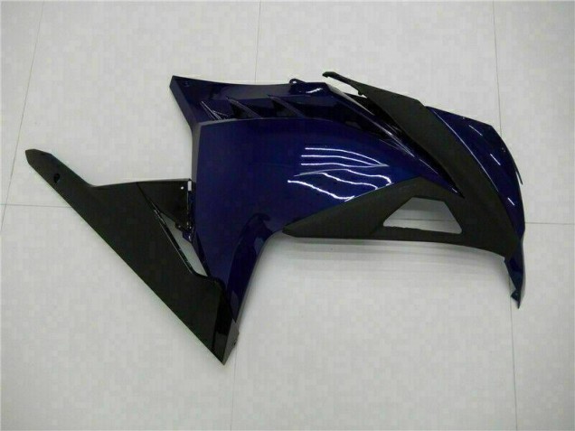 2013-2016 Blau Schwarz Kawasaki EX300 Motorrad Verkleidung 2013-2016 Blau Schwarz Kawasaki EX300 Motorrad Verkleidung
