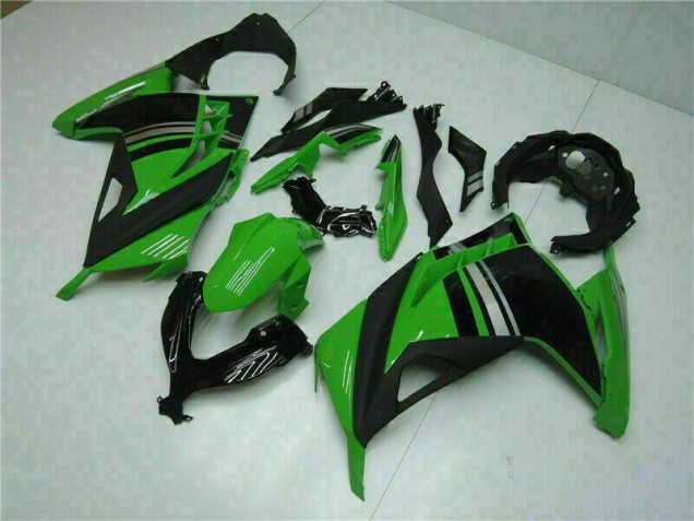 2013-2016 Blau Schwarz Kawasaki EX300 Motorrad Verkleidungen