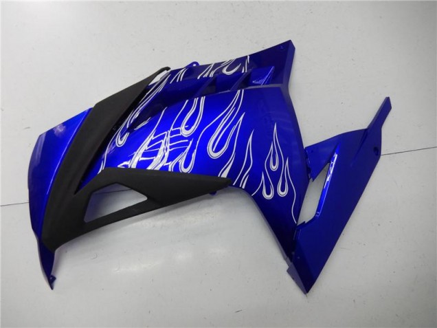 2013-2016 Blau Weiß Schwarz Kawasaki EX300 Motorrad Verkleidung 2013-2016 Blau Weiß Schwarz Kawasaki EX300 Motorrad Verkleidung