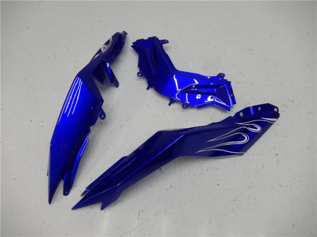 2013-2016 Blau Weiß Schwarz Kawasaki EX300 Motorrad Verkleidung 2013-2016 Blau Weiß Schwarz Kawasaki EX300 Motorrad Verkleidung