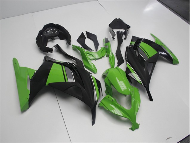 2013-2016 Grün Schwarz Kawasaki EX300 Motorrad Verkleidungen 2013-2016 Grün Schwarz Kawasaki EX300 Motorrad Verkleidungen