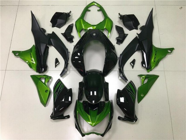 2013-2016 Grün Schwarz Kawasaki Z800 Motorrad Verkleidungen 2013-2016 Grün Schwarz Kawasaki Z800 Motorrad Verkleidungen