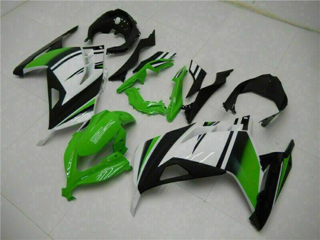 2013-2016 Grün Schwarz Silber Kawasaki EX300 Motorrad Verkleidung 2013-2016 Grün Schwarz Silber Kawasaki EX300 Motorrad Verkleidung