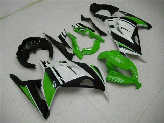 2013-2016 Grün Schwarz Silber Kawasaki EX300 Motorrad Verkleidung 2013-2016 Grün Schwarz Silber Kawasaki EX300 Motorrad Verkleidung