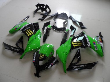 2013-2016 Grünes Monster Kawasaki ZX300R Motorrad Verkleidung