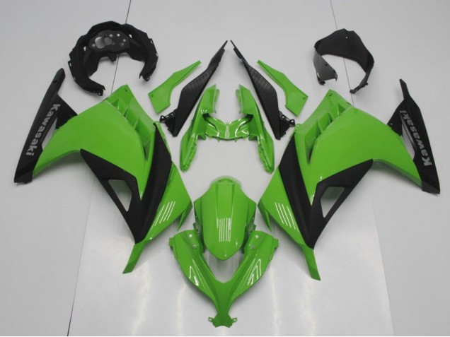 2013-2016 OEM Stil Grün Kawasaki ZX300R Motorrad Verkleidung 2013-2016 OEM Stil Grün Kawasaki ZX300R Motorrad Verkleidung