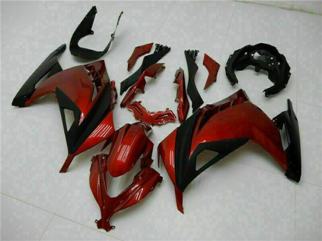2013-2016 Rot Kawasaki EX300 Motorrad Verkleidung 2013-2016 Rot Kawasaki EX300 Motorrad Verkleidung