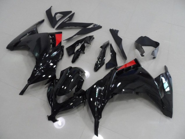 2013-2016 Schwarz Rot Kawasaki ZX300R Motorrad Verkleidung 2013-2016 Schwarz Rot Kawasaki ZX300R Motorrad Verkleidung