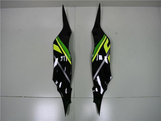 2013-2018 Grün Schwarz Kawasaki ZX6R Motorrad Vollverkleidung 2013-2018 Grün Schwarz Kawasaki ZX6R Motorrad Vollverkleidung