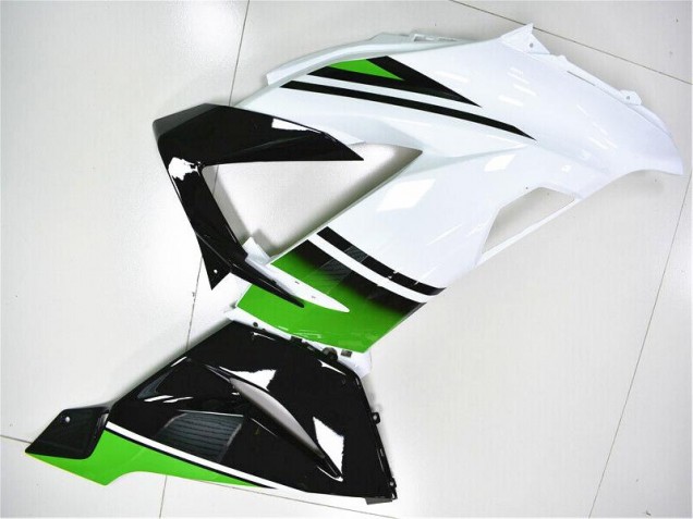 2013-2018 Grün Weiß Schwarz Kawasaki ZX6R Motorrad Verkleidung