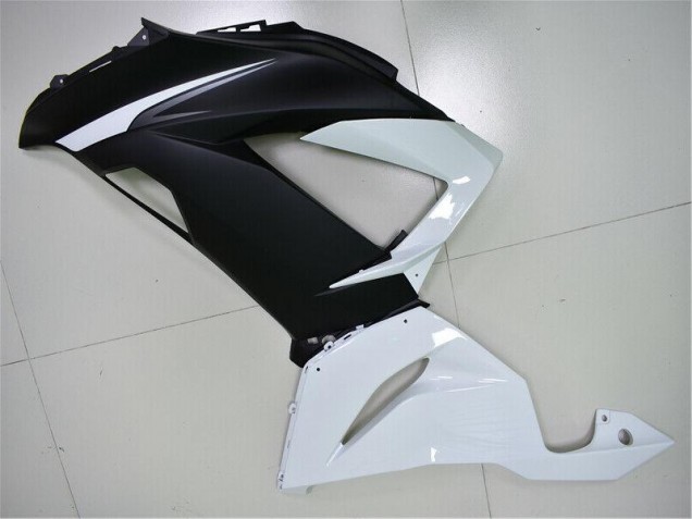 2013-2018 Weiß Schwarz Kawasaki ZX6R Motorrad Verkleidungen 2013-2018 Weiß Schwarz Kawasaki ZX6R Motorrad Verkleidungen