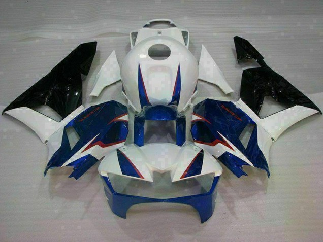 2013-2021 Blau Weiß Honda CBR600RR Motorrad Verkleidung 2013-2021 Blau Weiß Honda CBR600RR Motorrad Verkleidung
