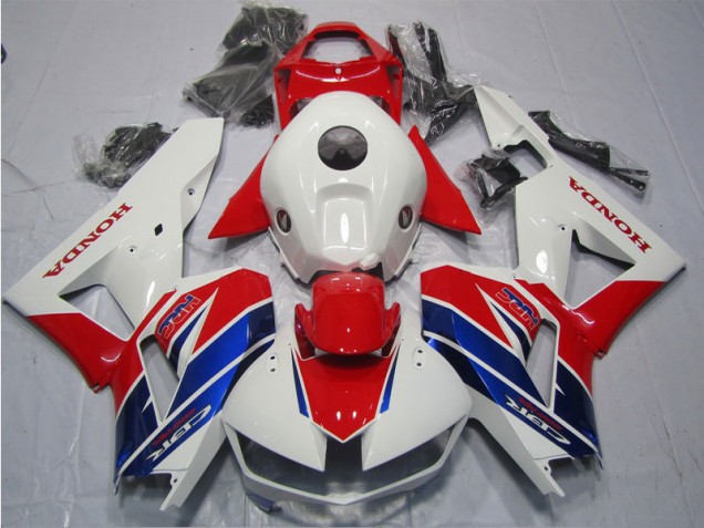 2013-2021 Rot Weiß Blau HRC Honda CBR600RR Motorrad Verkleidungen 2013-2021 Rot Weiß Blau HRC Honda CBR600RR Motorrad Verkleidungen