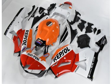 2013-2021 Rot Weiß Orange Repsol Honda CBR600RR Motorrad Verkleidung