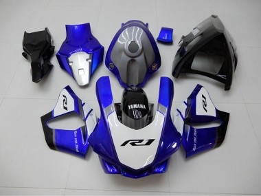 2015-2019 Blau Weiß Yamaha YZF R1 Motorrad Verkleidung
