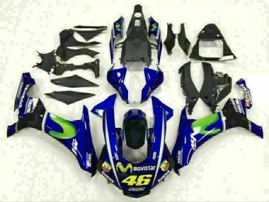 2015-2019 Blau Yamaha YZF R1 Motorrad Verkleidung