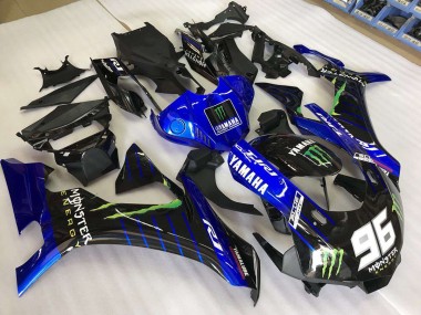 2015-2019 Monster Energy Yamaha YZF R1 Motorrad Verkleidung