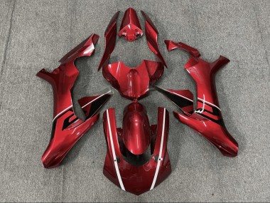 2015-2019 Rot Schwarz Yamaha YZF R1 Motorrad Verkleidung