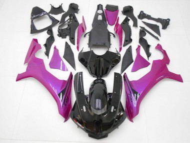 2015-2019 Schwarz Lila Rot Yamaha YZF R1 Motorrad Verkleidung