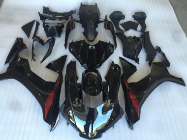 2015-2019 Schwarz Yamaha YZF R1 Motorrad Verkleidung