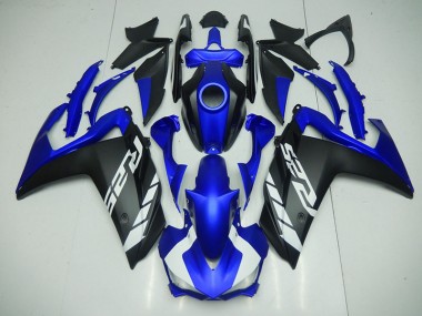 2015-2022 Schwarz Blau Yamaha YZF R3 Motorrad Verkleidung