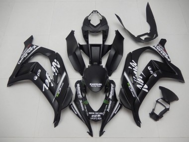 2016-2019 Schwarz Racing Team Ninja Kawasaki ZX10R Motorrad Verkleidung