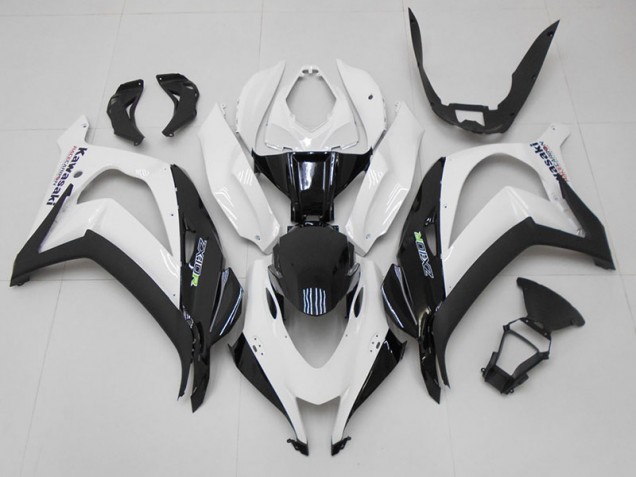 2016-2019 Weiß Schwarz Kawasaki ZX10R Motorrad Verkleidung 2016-2019 Weiß Schwarz Kawasaki ZX10R Motorrad Verkleidung