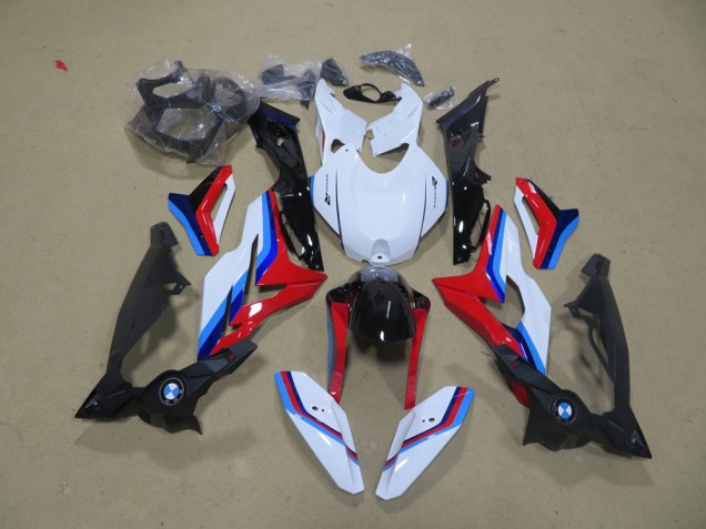 2017-2018 Weiß Blau Rot Schwarz BMW S1000R Motorrad Verkleidung 2017-2018 Weiß Blau Rot Schwarz BMW S1000R Motorrad Verkleidung
