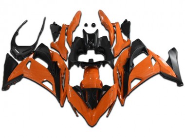 2017-2019 Orange Schwarz Kawasaki EX650 Motorrad Verkleidung