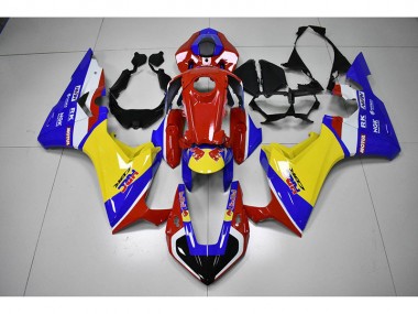 2017-2020 Rot Gelb Blau HRC Rot Bull Honda CBR1000RR Motorrad Verkleidung