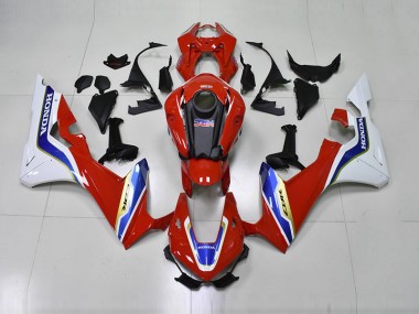 2017-2020 Rot Schwarz HRC Honda CBR1000RR Motorrad Verkleidung
