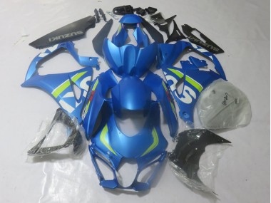 2017-2021 Blau Limette Suzuki GSXR 1000 Motorrad Verkleidung
