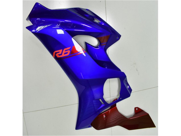 2017-2021 Blau Rot Yamaha YZF R6 Motorrad Verkleidung 2017-2021 Blau Rot Yamaha YZF R6 Motorrad Verkleidung
