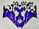 2017-2021 Blau Rot Yamaha YZF R6 Motorrad Verkleidung 2017-2021 Blau Rot Yamaha YZF R6 Motorrad Verkleidung
