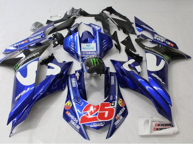 2017-2021 Movistar Yamaha YZF R6 Motorrad Verkleidung 2017-2021 Movistar Yamaha YZF R6 Motorrad Verkleidung