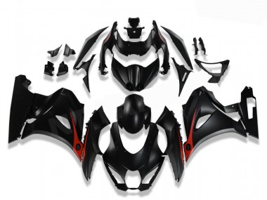 2017-2021 Schwarz Rot Suzuki GSXR 1000 Motorrad Verkleidung