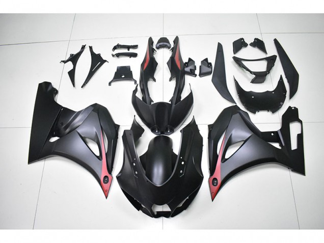 2017-2021 Schwarz Rot Suzuki GSXR 1000 Motorrad Vollverkleidung