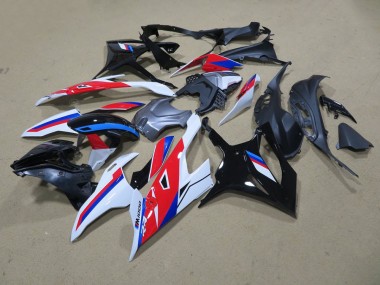 2019-2021 Schwarz Weiß Rot Blau BMW S1000RR Motorrad Verkleidung