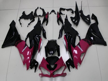 2019-2023 Rosa Schwarz Kawasaki ZX6R Motorrad Verkleidung