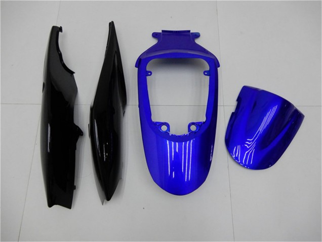Suzuki GSXR 600/750 Motorrad Verkleidung 2006-2007 - Blau Glanzendes Schwarz
