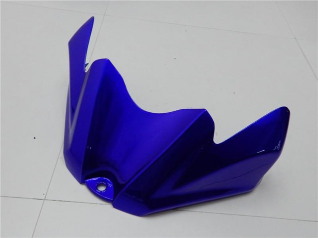 Suzuki GSXR 600/750 Motorrad Verkleidung 2008-2010 - Weiss Blau Schwarz Rot Linie