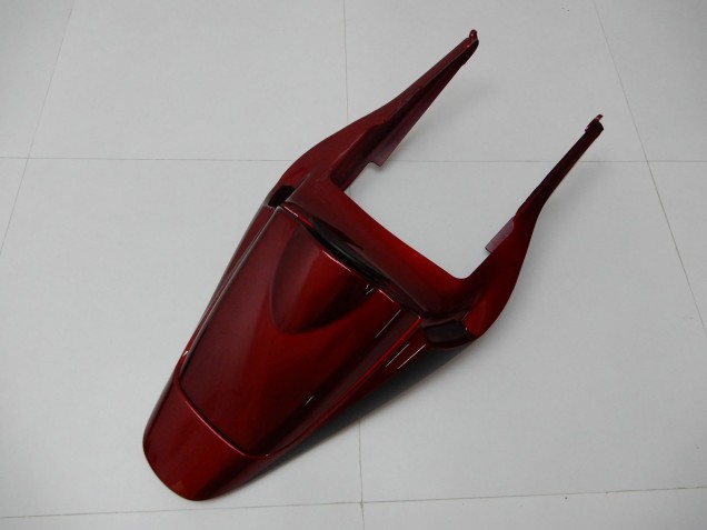 Honda CBR600RR Motorrad Verkleidung 2003-2004 - Rot Matt Schwarz Streifen