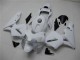 Honda CBR600RR Motorrad Verkleidung 2003-2004 - Glanzendes Weiss