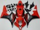 Honda CBR600RR Motorrad Verkleidung 2007-2008 - Rot Matt Schwarz