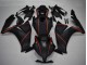 Honda CBR1000RR Motorrad Verkleidung 2012-2016 - Matt Schwarz Rot