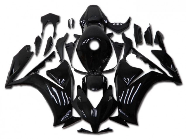 Honda CBR1000RR Motorrad Verkleidung 2012-2016 - Glanzendes Schwarz