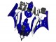 Yamaha YZF R6 Motorrad Verkleidung 2006-2007 - Blau Weiss Schwarz