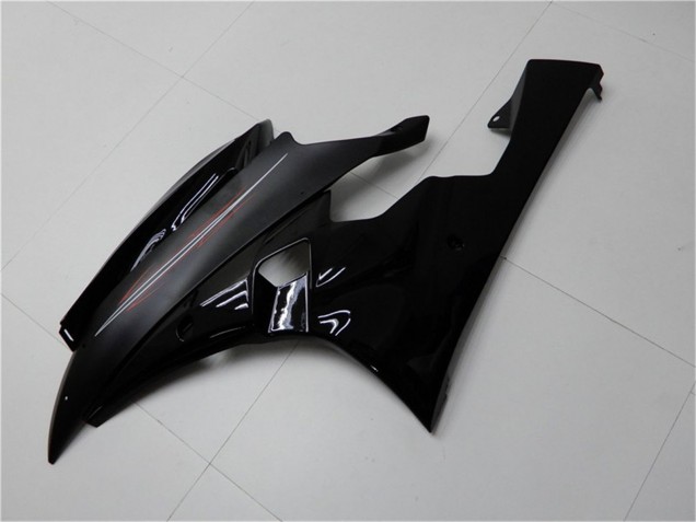 Yamaha YZF R6 Motorrad Verkleidung Kit 2006-2007 - Glanzendes Schwarz Matt Schwarz