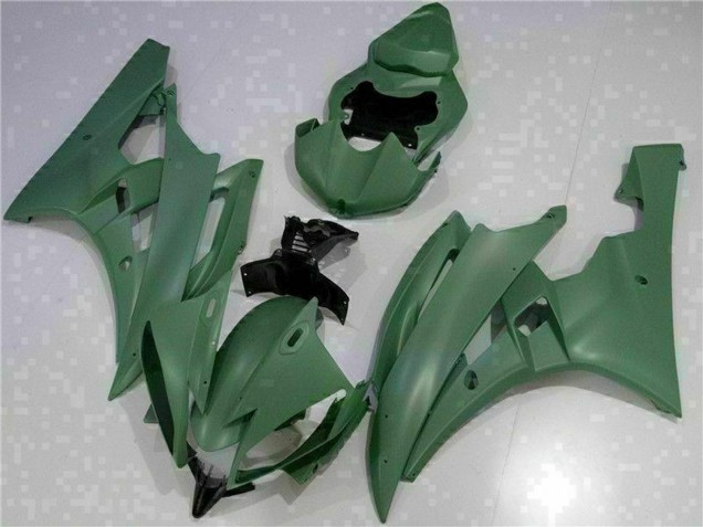 Yamaha YZF R6 Motorrad Verkleidung 2006-2007 - Armee Grun
