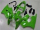 Kawasaki ZX6R Motorrad Verkleidung 2000-2002 - Grun Schwarz